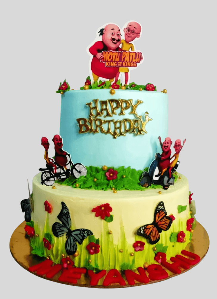 Shapely Motu Patlu Cake