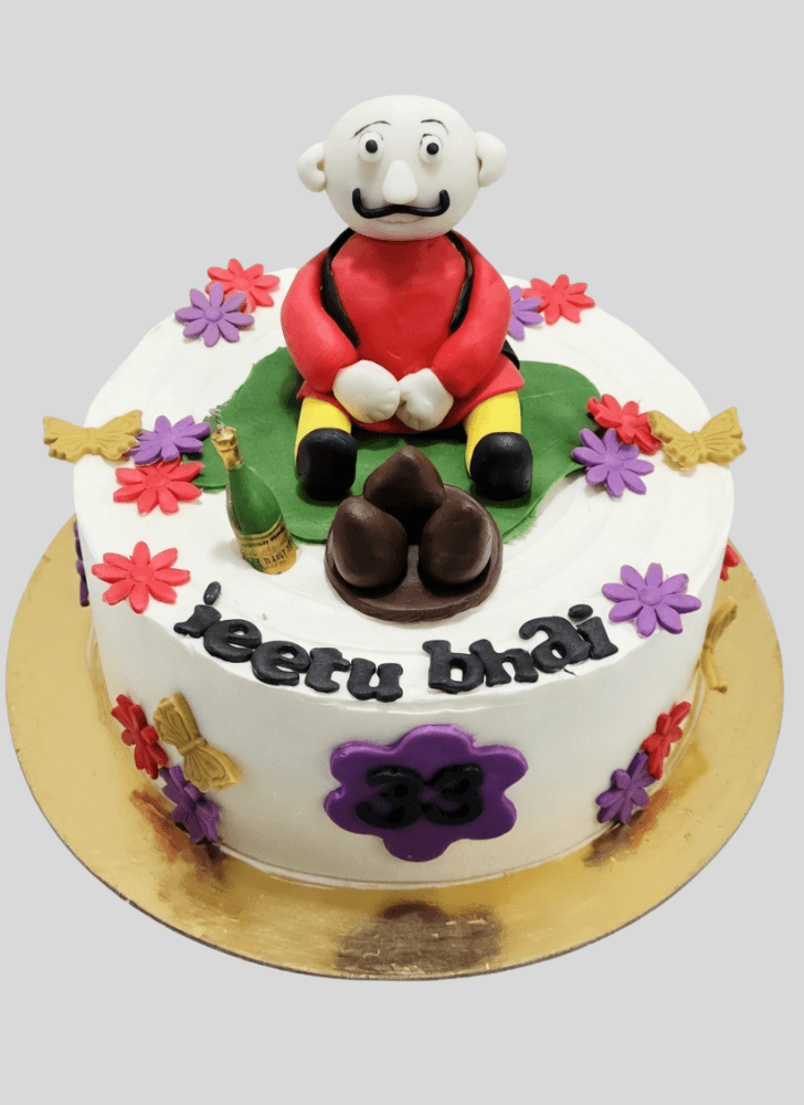 Wonderful Motu Patlu Cake Design