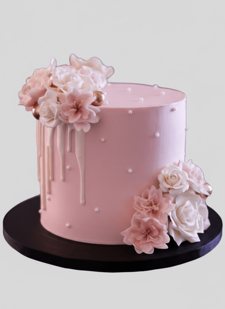 Alluring Pink Cake