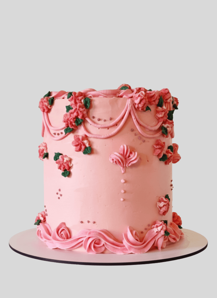 Cute Pink Cake