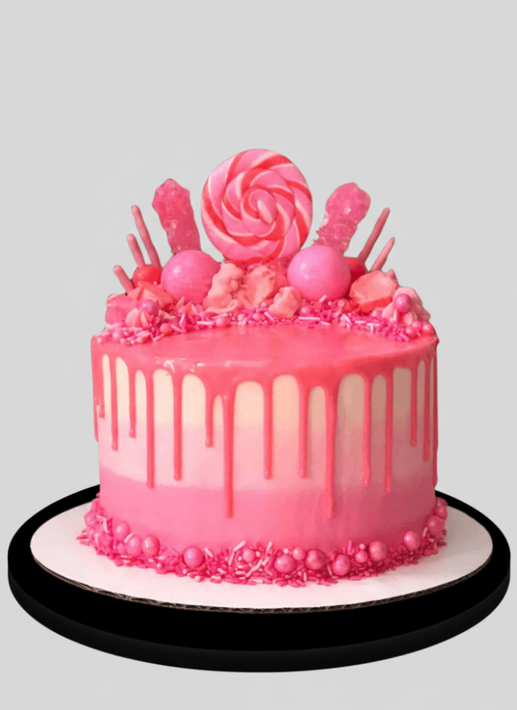 Dazzling Pink Cake