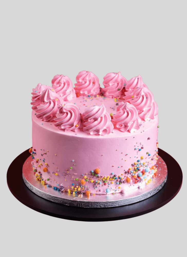 Delightful Pink Cake