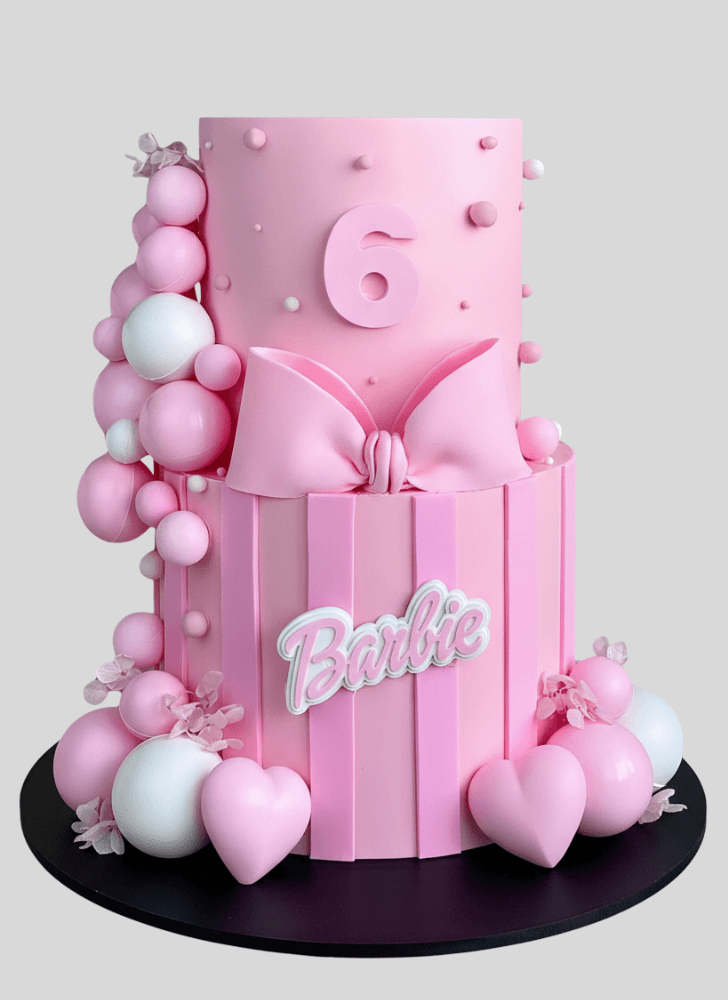 Enthralling Pink Cake