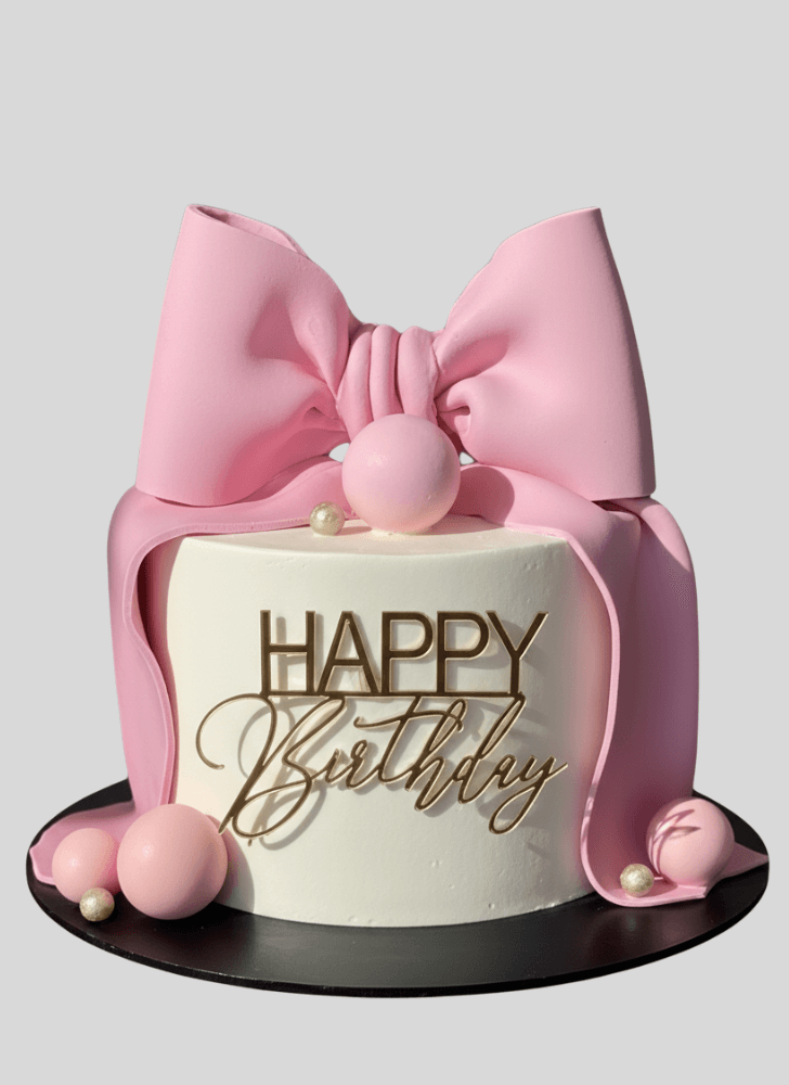 Enticing Pink Cake