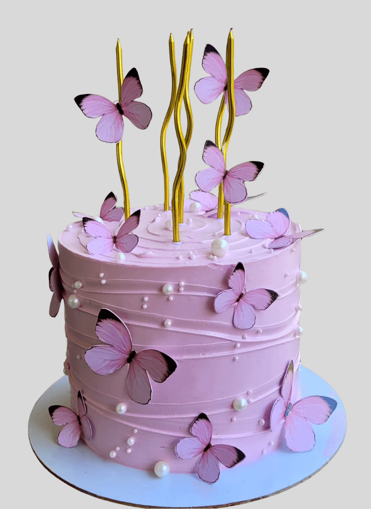 Fascinating Pink Cake