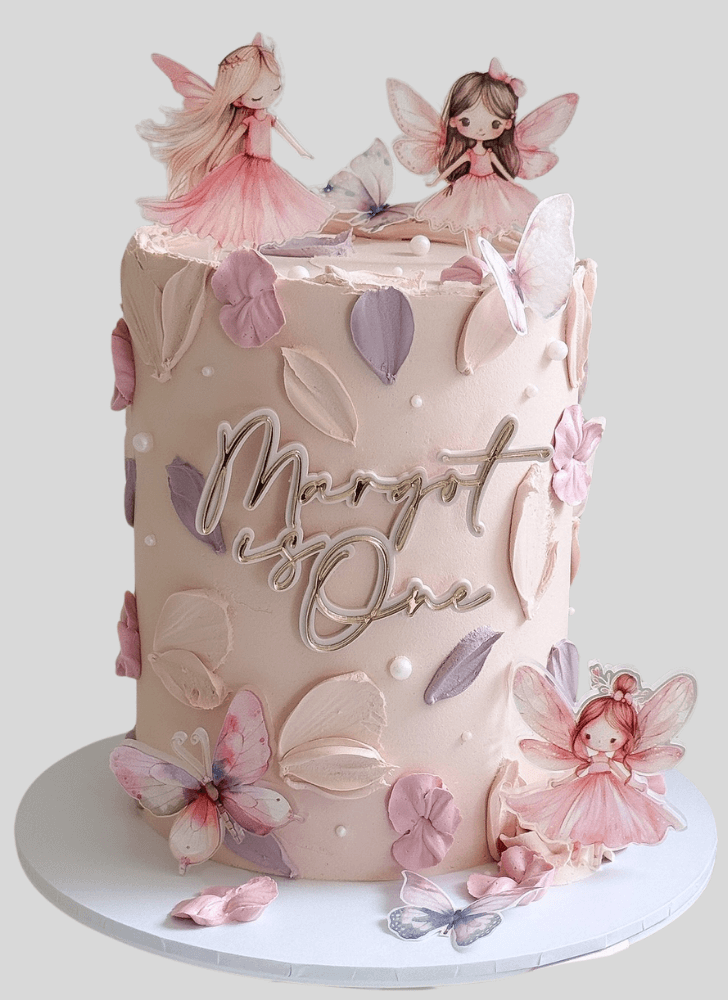 Graceful Pink Cake