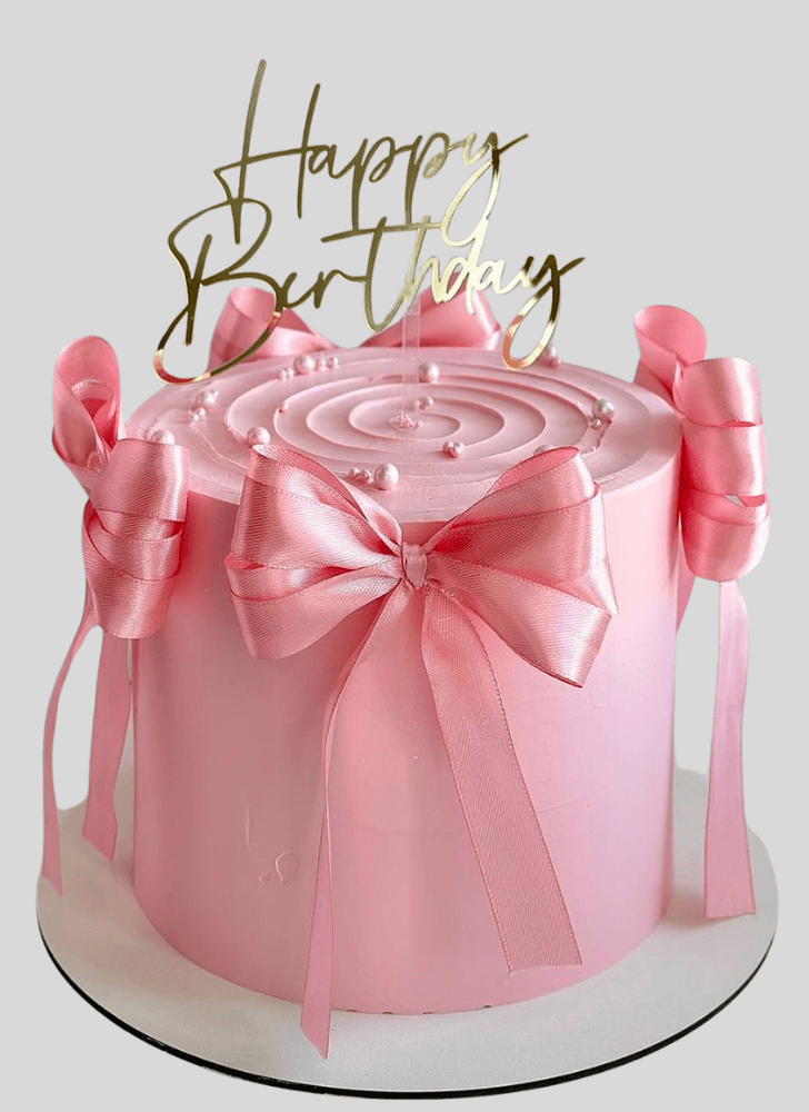Shapely Pink Cake