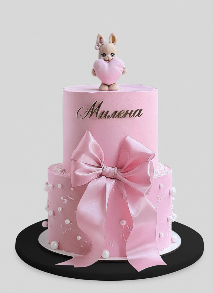 Wonderful Pink Cake Design