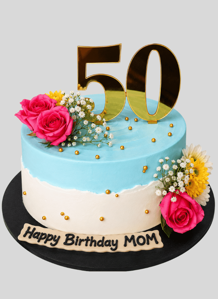 Gorgeous Pink Rose Cake