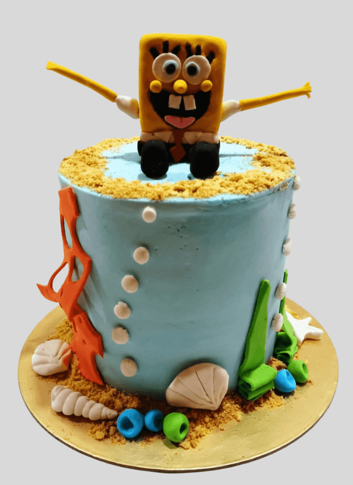 Captivating Spongebob Squarepants Cake