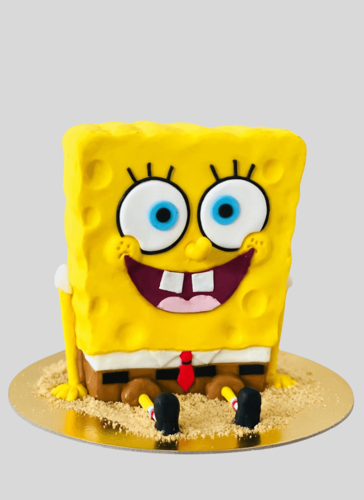 Excellent Spongebob Squarepants Cake
