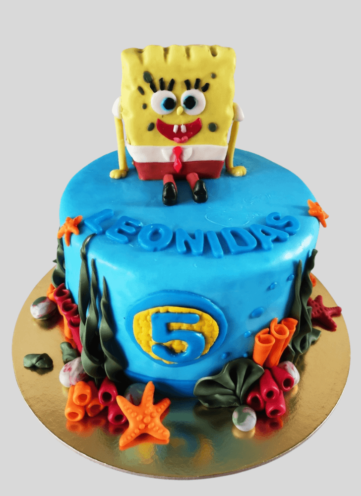 Fetching Spongebob Squarepants Cake