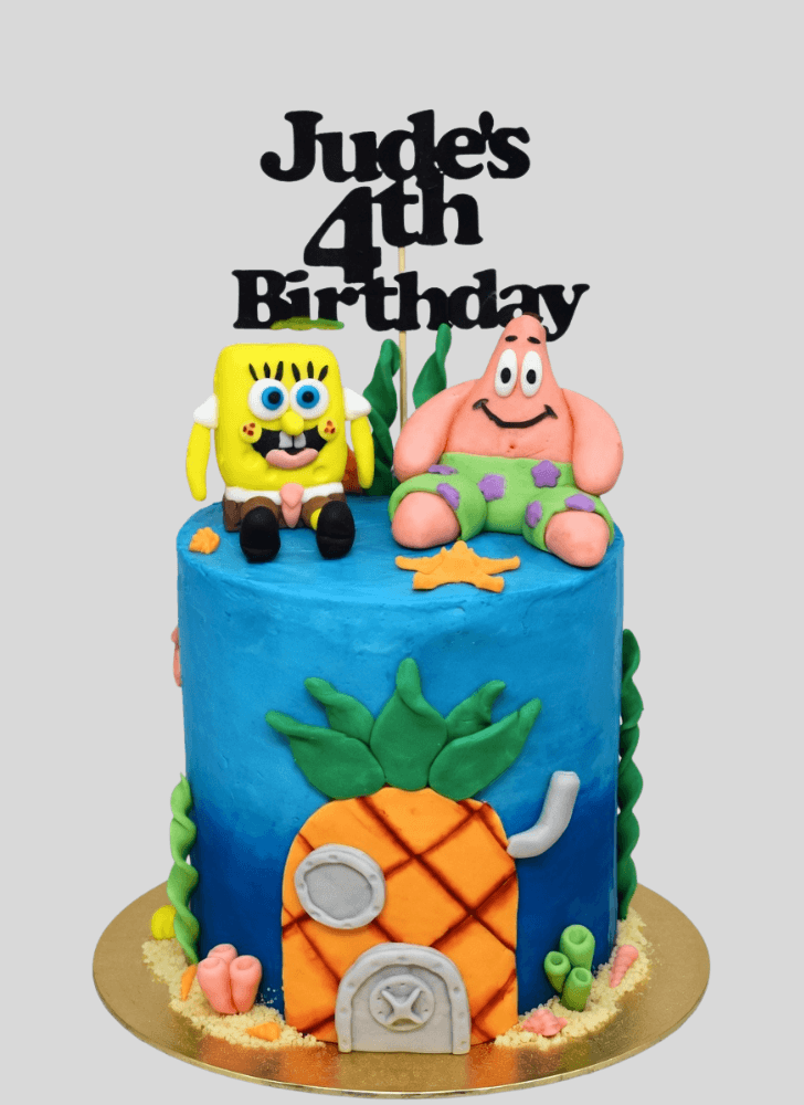 Ideal Spongebob Squarepants Cake