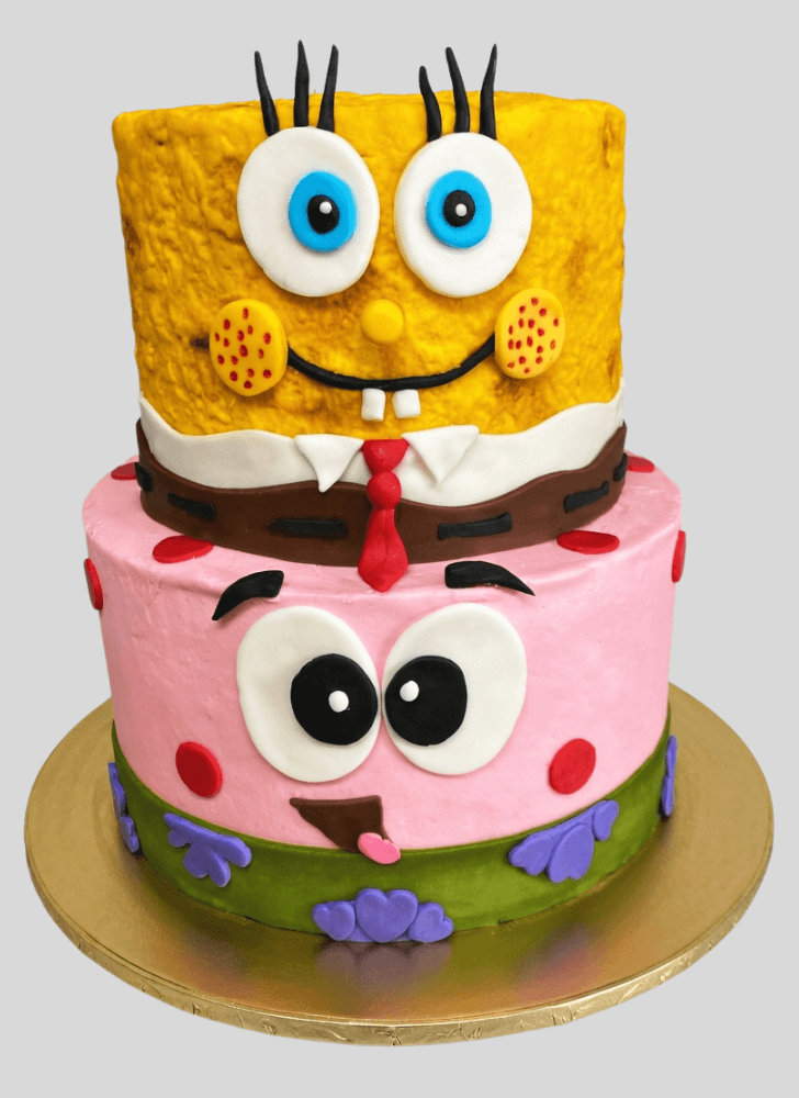 Radiant Spongebob Squarepants Cake