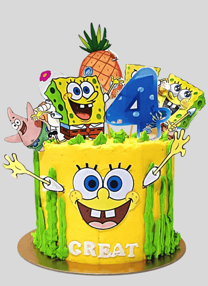 Ravishing Spongebob Squarepants Cake