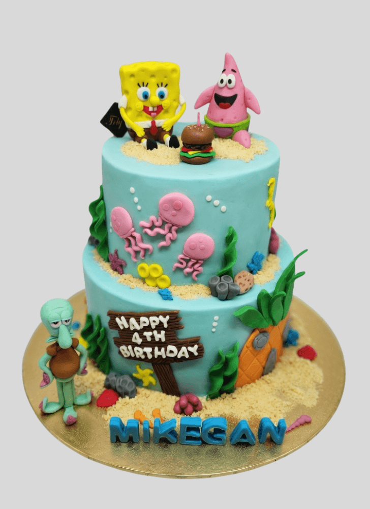Splendid Spongebob Squarepants Cake