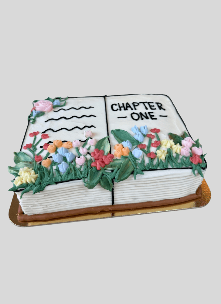 Adorable Story Book Cake