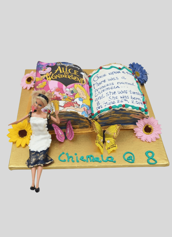 Angelic Story Book Cake