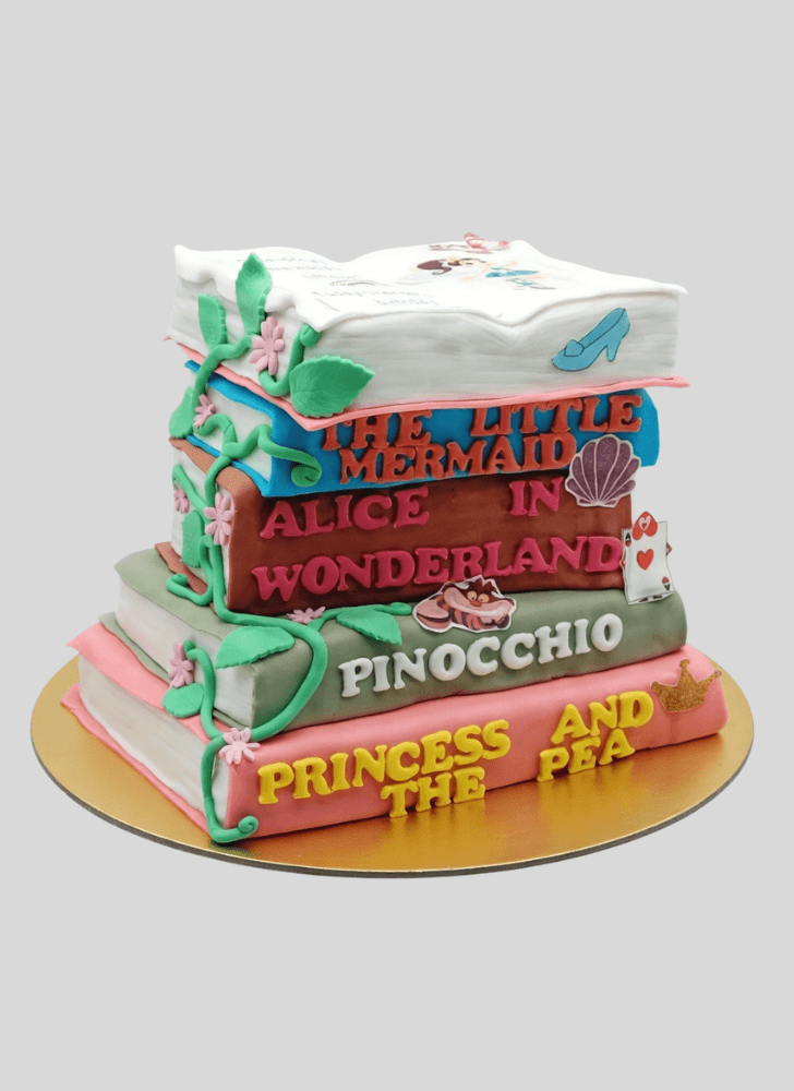 Appealing Story Book Cake