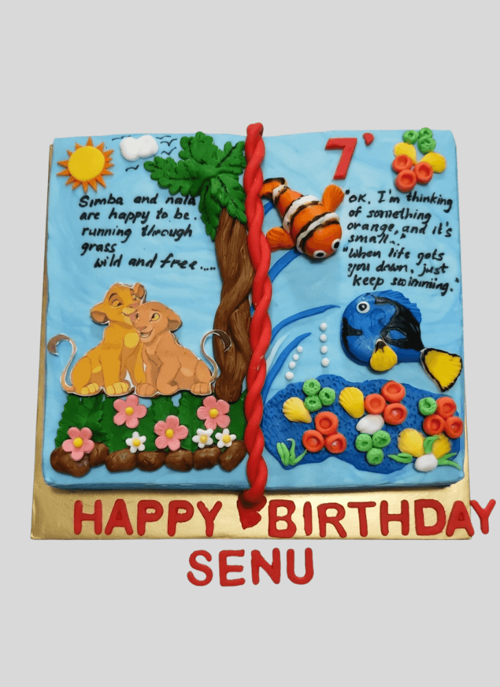 Bewitching Story Book Cake