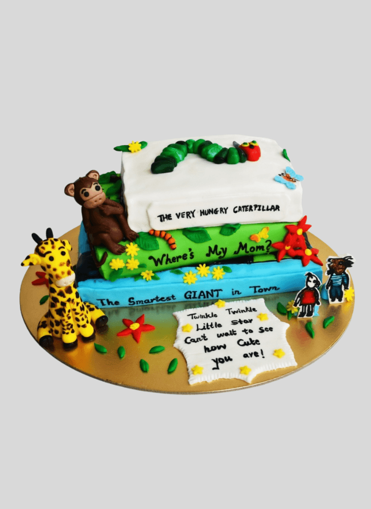 Captivating Story Book Cake