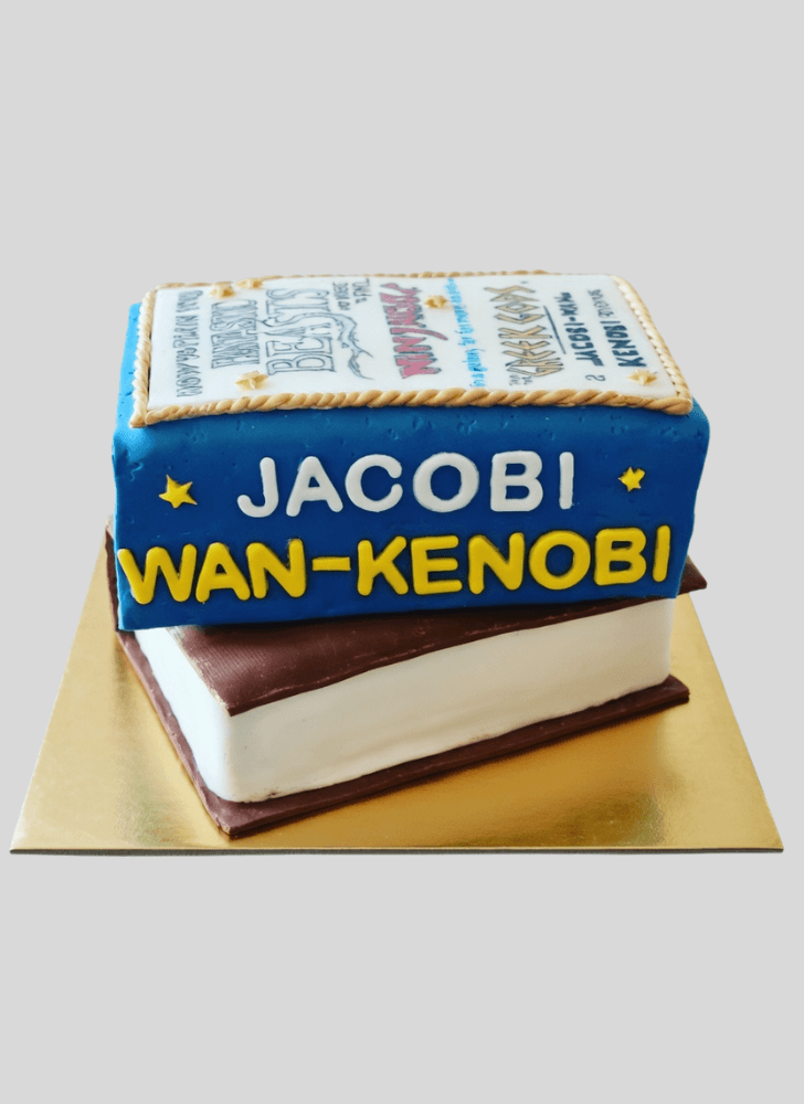 Charming Story Book Cake