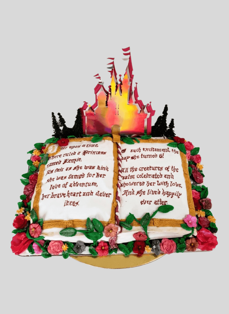 Comely Story Book Cake