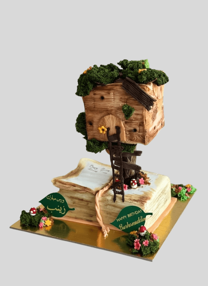 Dazzling Story Book Cake