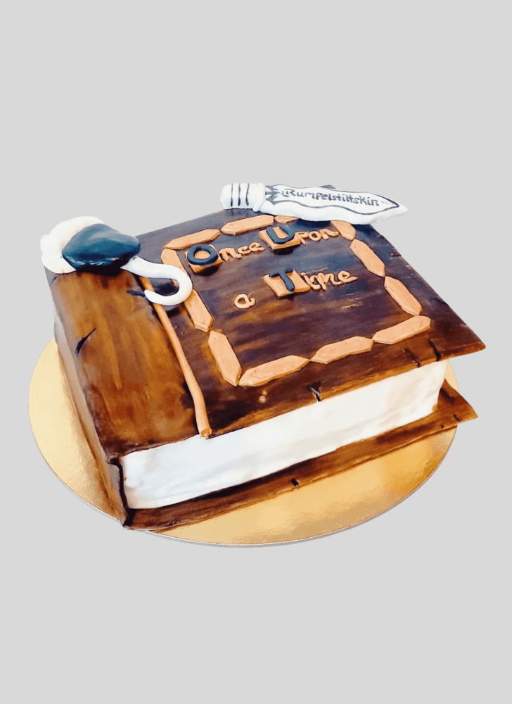 Elegant Story Book Cake