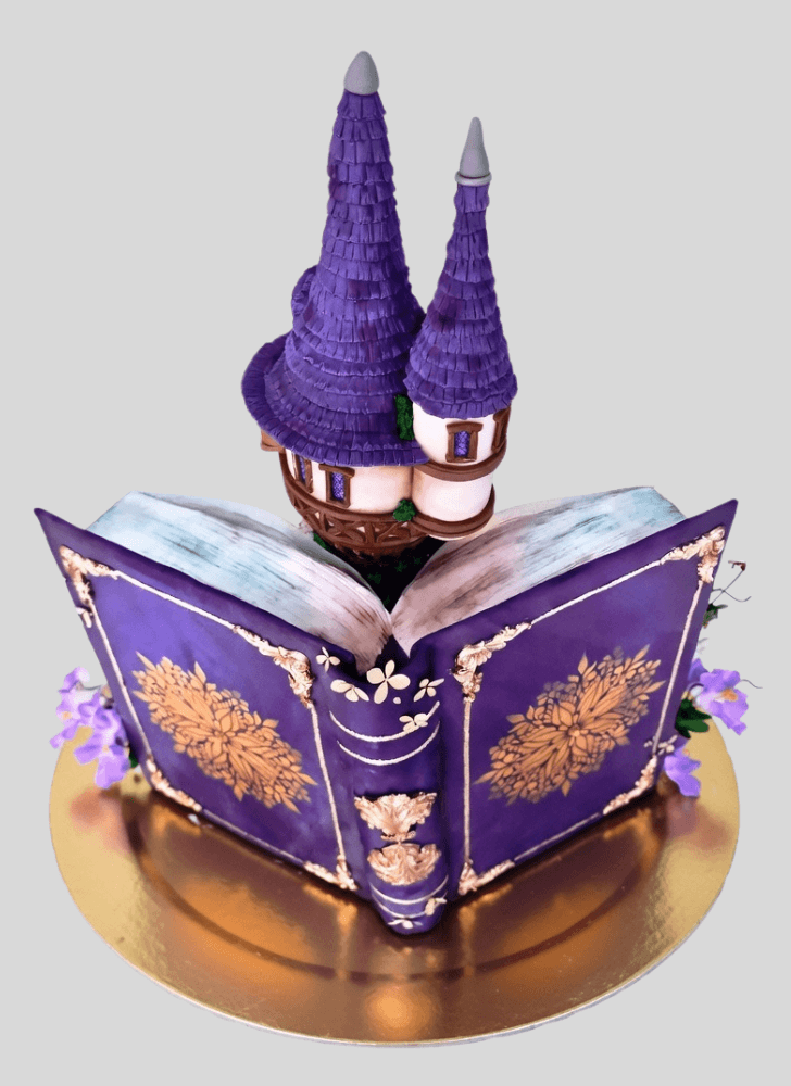 Enthralling Story Book Cake