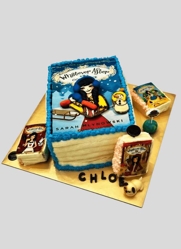 Enticing Story Book Cake