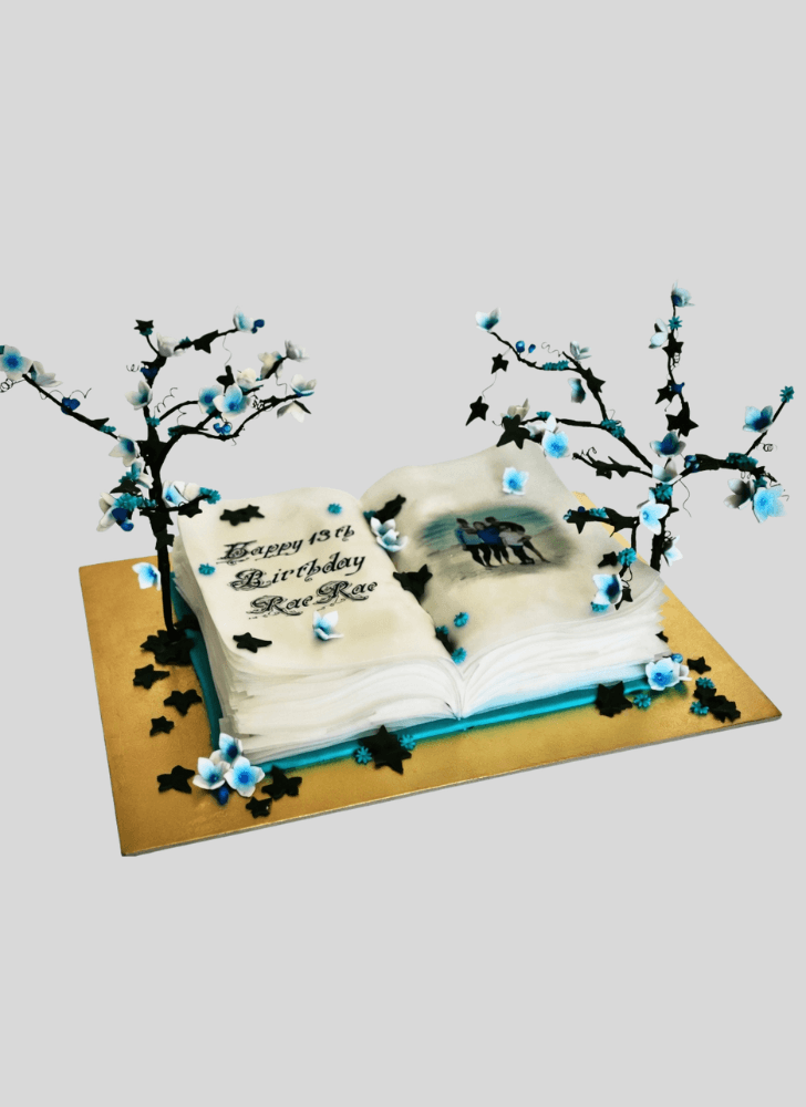 Fair Story Book Cake