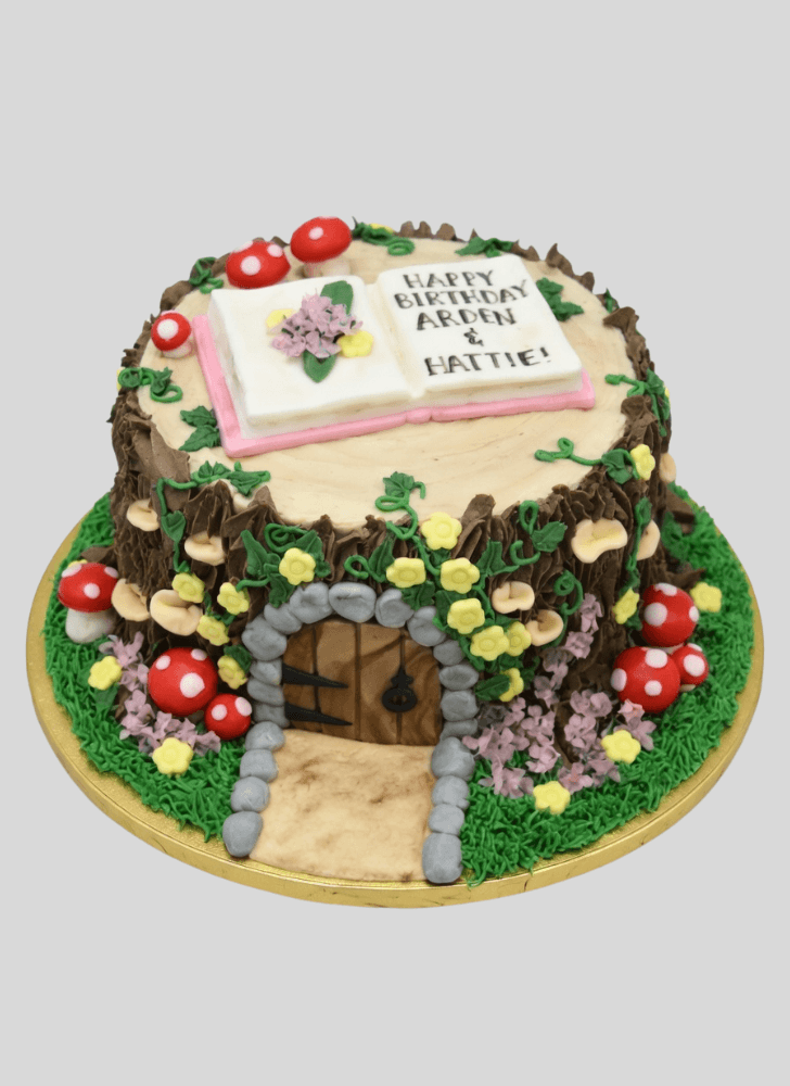 Fetching Story Book Cake