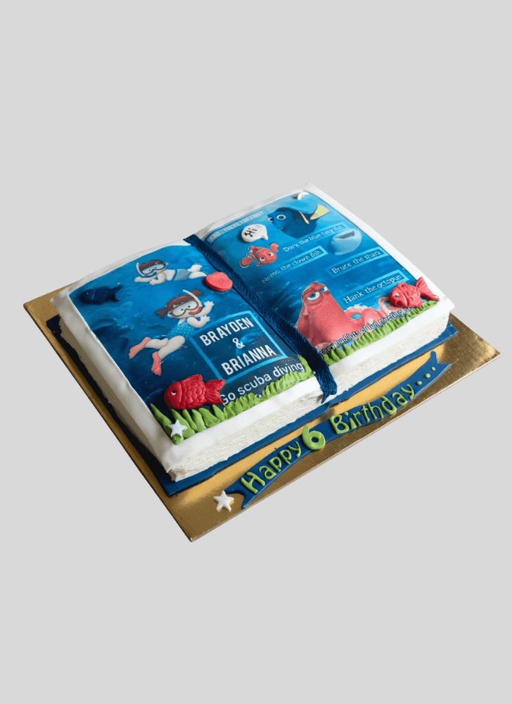 Good Looking Story Book Cake