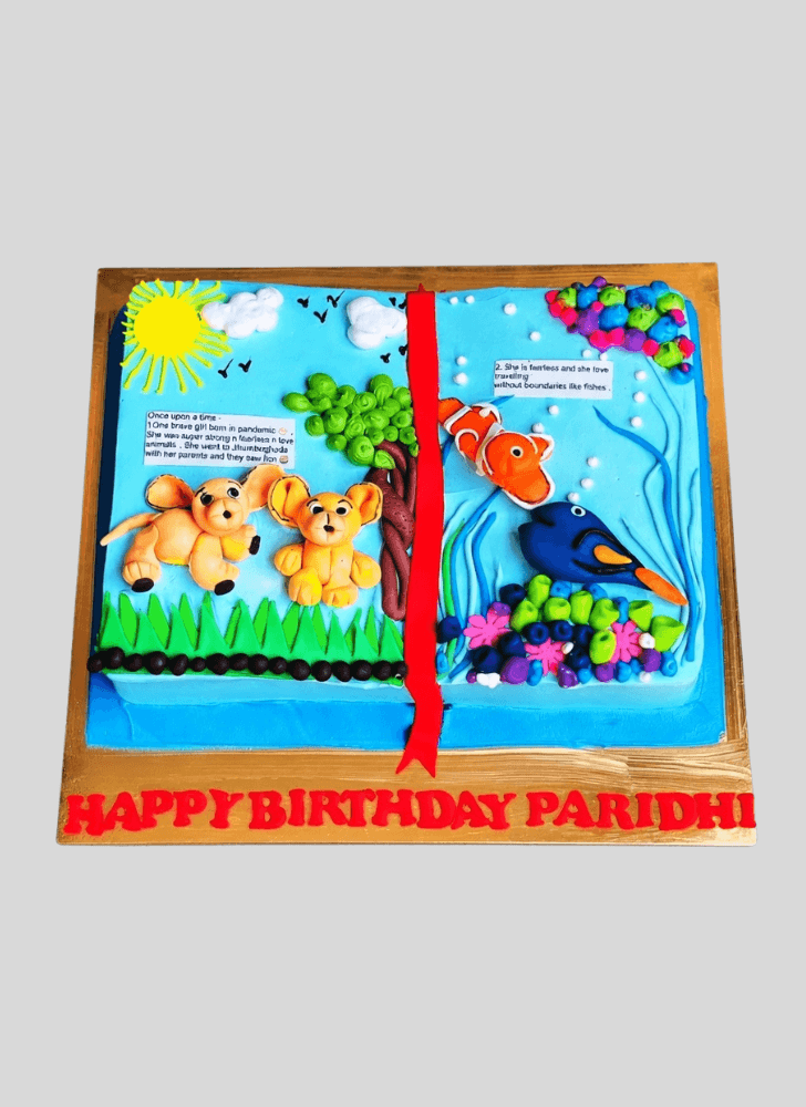 Gorgeous Story Book Cake