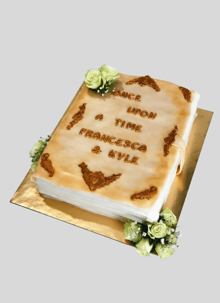 Grand Story Book Cake