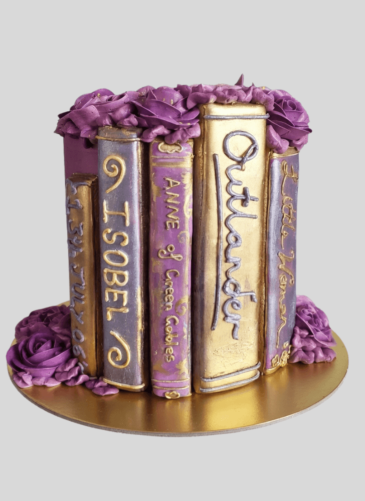 Radiant Story Book Cake