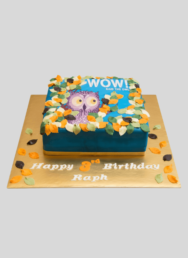 Refined Story Book Cake