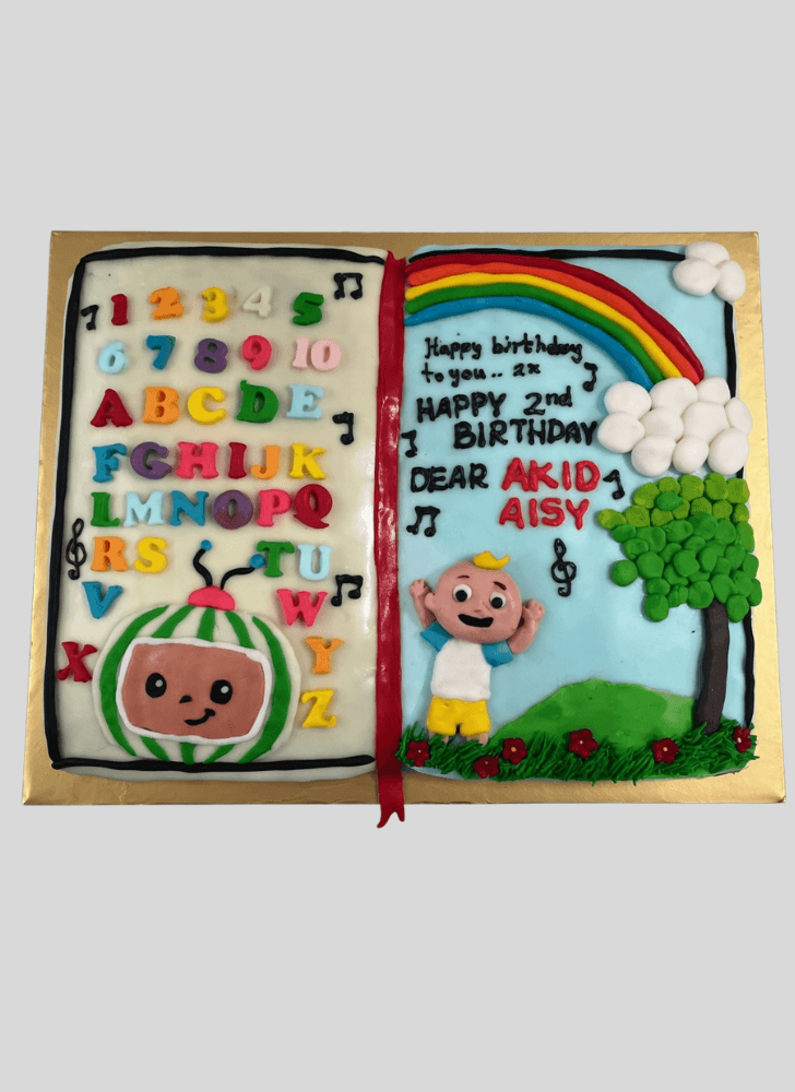 Slightly Story Book Cake