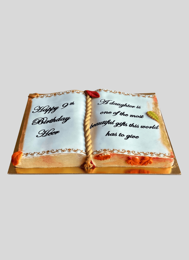Stunning Story Book Cake