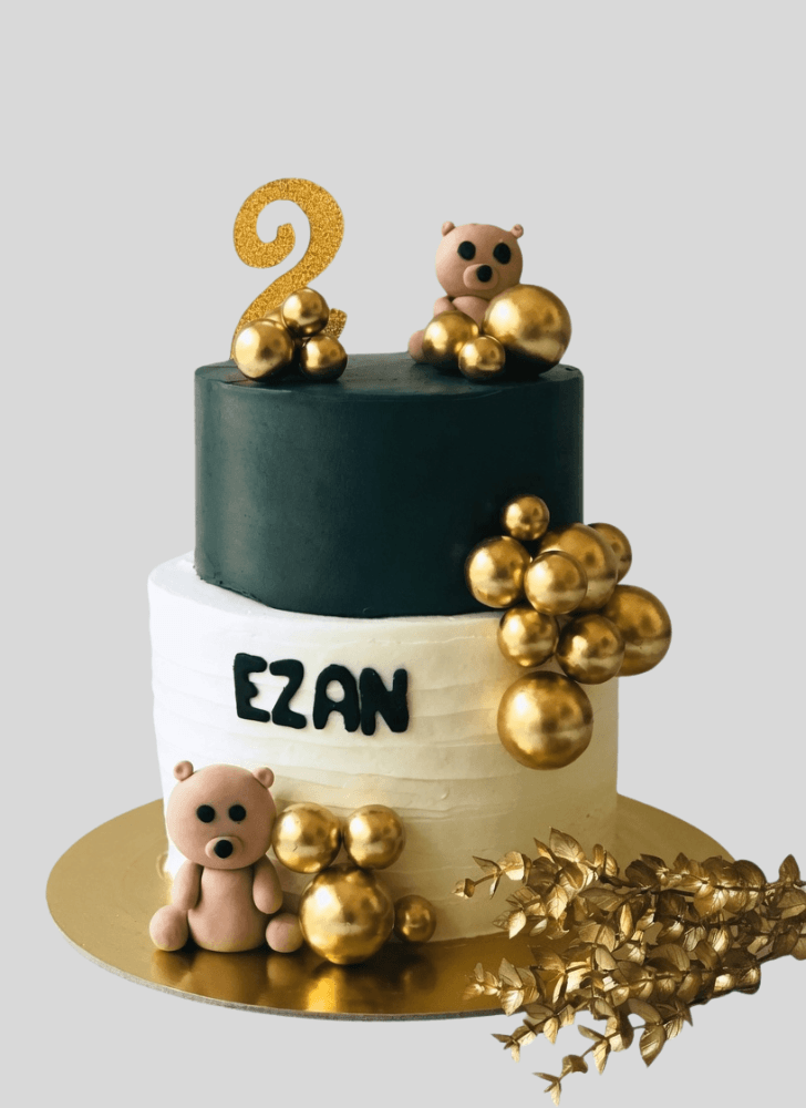 Angelic Teddy Cake