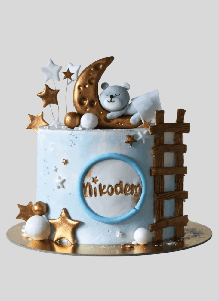 Captivating Teddy Cake