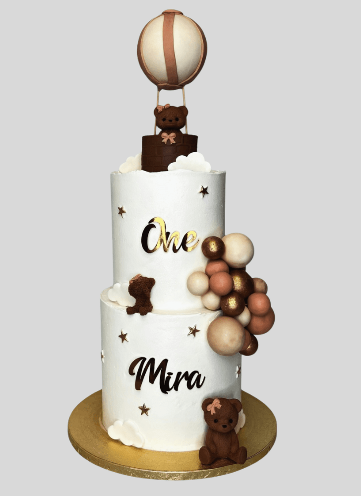 Cute Teddy Cake