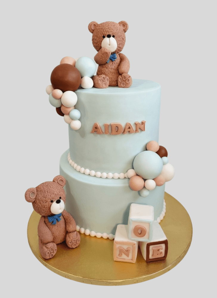 Delightful Teddy Cake