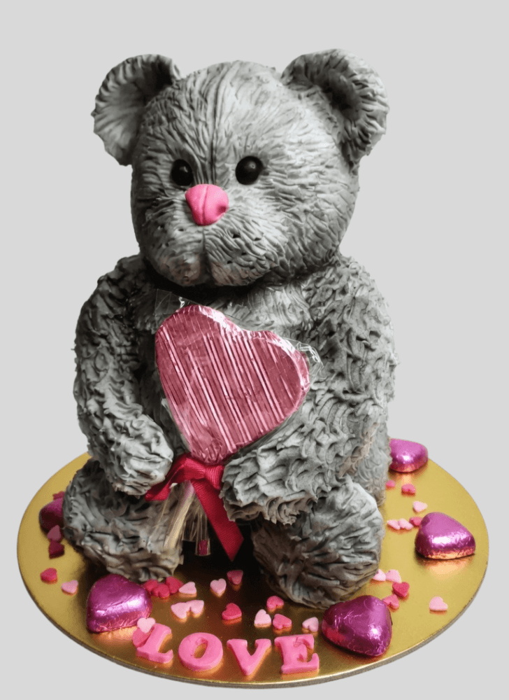 Enthralling Teddy Cake