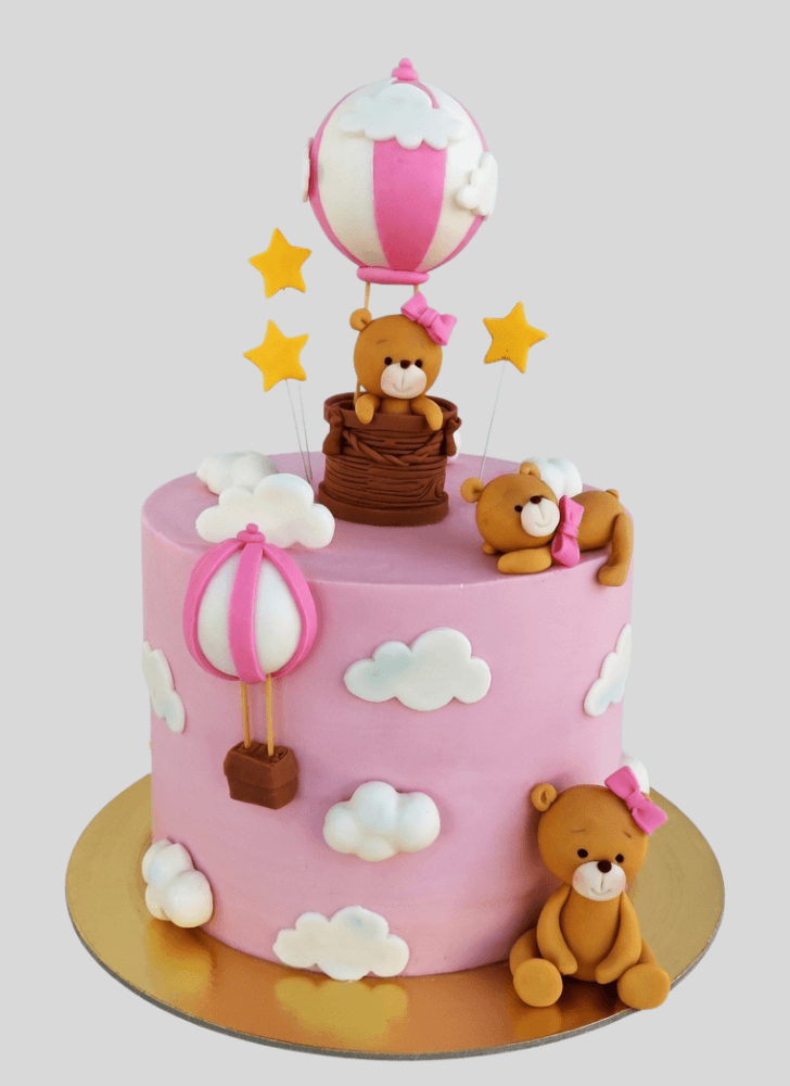 Wonderful Teddy Cake Design