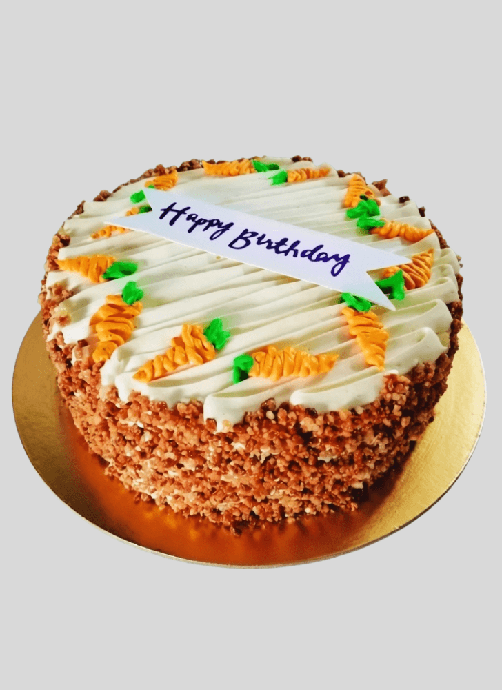 Lovely Carrot Cake Design