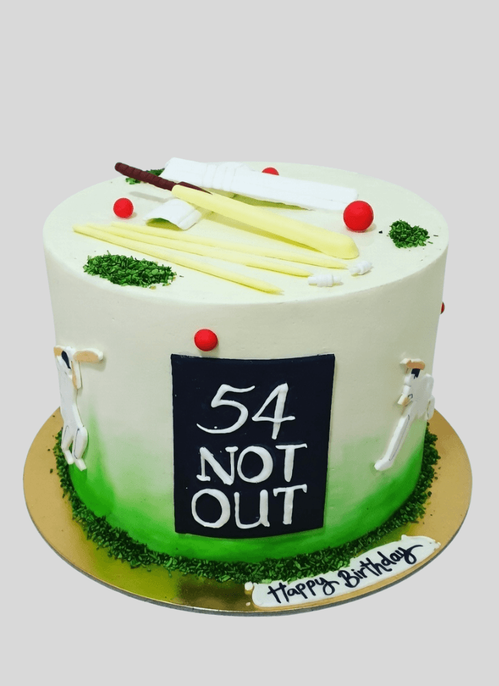 Adorable Cricket Cake