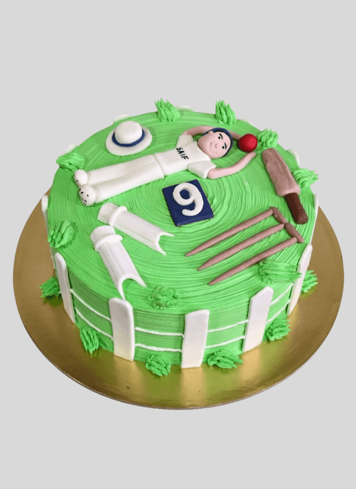 Alluring Cricket Cake