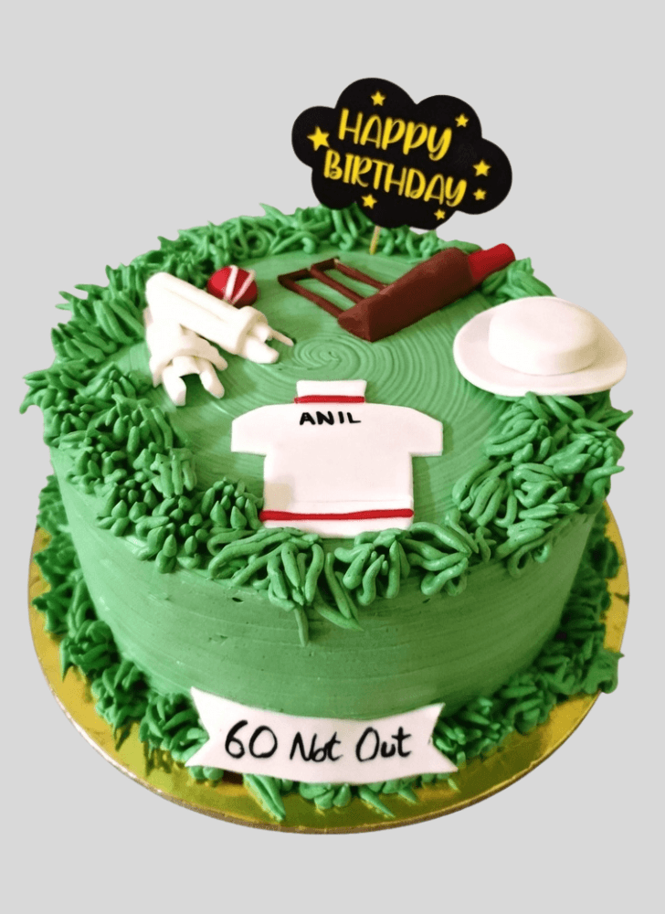 Bewitching Cricket Cake